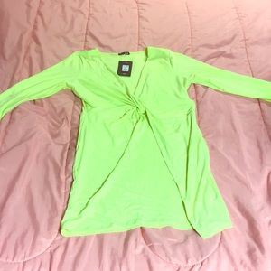Bright Neon Green dress